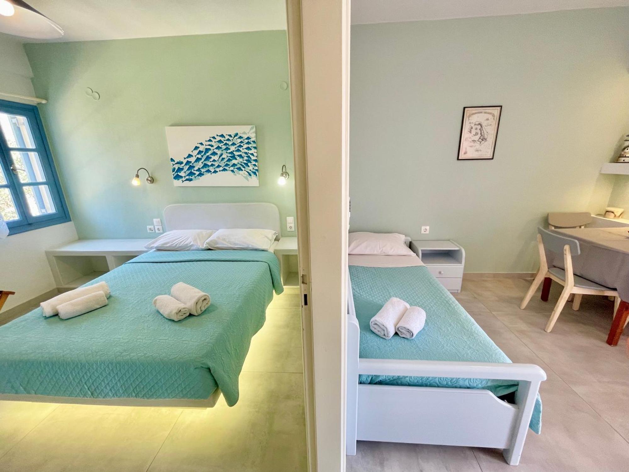 Asterias Mini Coastal Apartments Perivolos  Exteriér fotografie